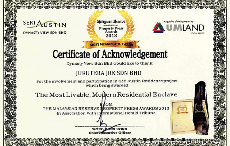 The Most Liviable, Modern Residential Enclave